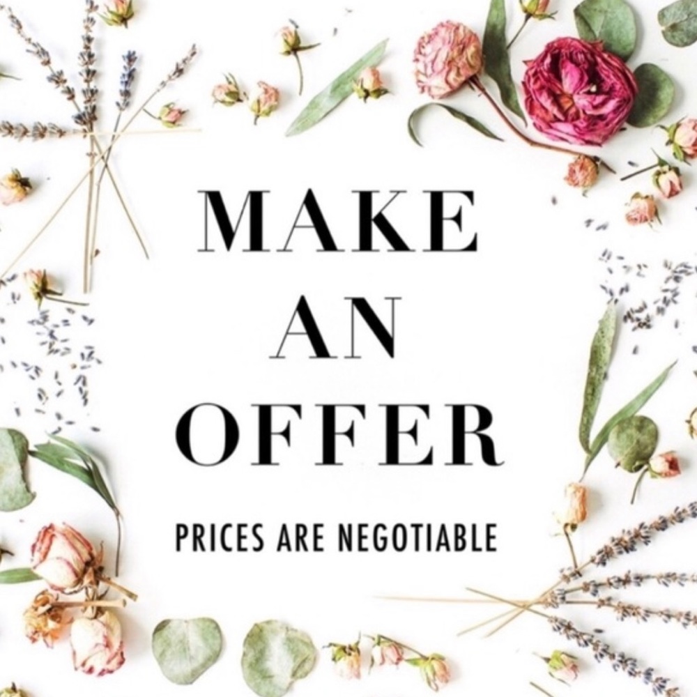 All prices are negotiable!!!
